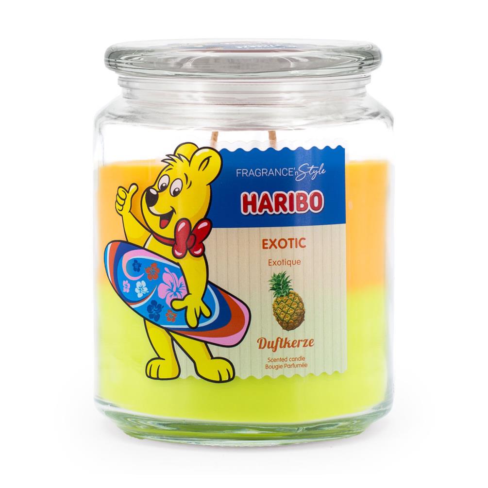 Haribo Exotic 2 Layer Large Jar Candle £17.99